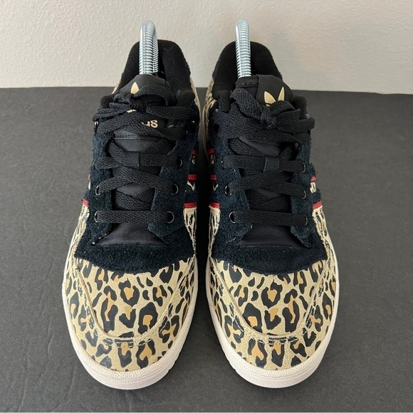 Adidas Rivalry Low Leopard Print Sneakers - Picture 4 of 8